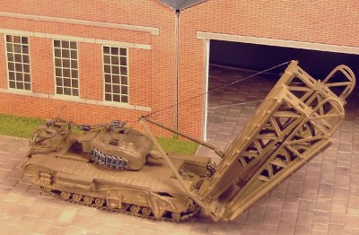 Churchill AVRE IV and Folded Bridge  - Matador Models