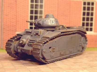 Char B2 Flammpanzer in German Service - Matador Models